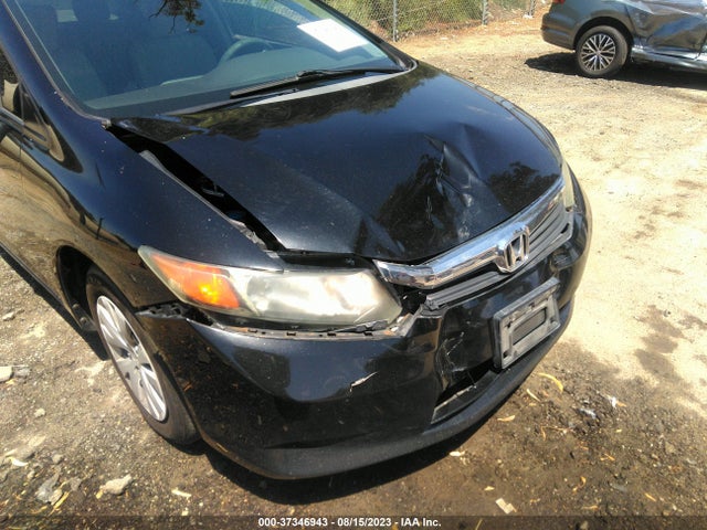 2012 HONDA CIVIC SDN LX VIN: 19XFB2F58CE324862