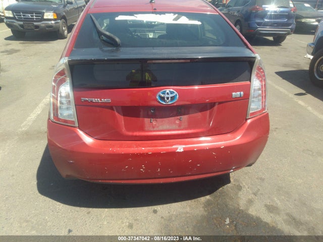 2014 TOYOTA PRIUS FOUR/FIVE/THREE/ONE/TWO VIN: JTDKN3DU6E1752473
