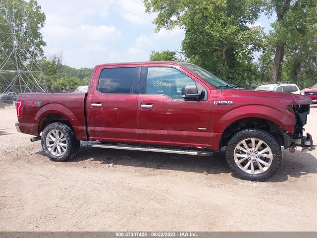 2016 FORD F-150 XLT VIN: 1FTEW1EP5GFB09819
