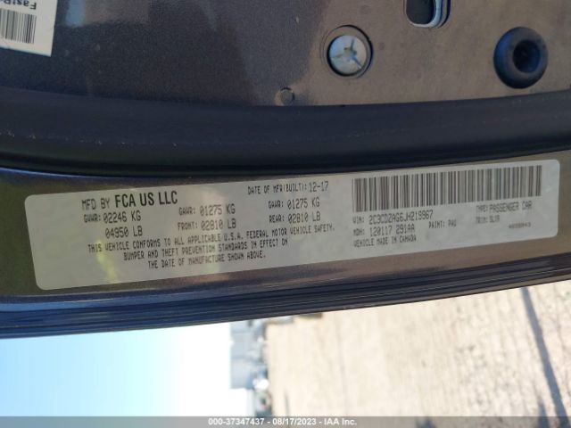 2C3CDZAG6JH219967 Dodge Challenger Sxt Plus