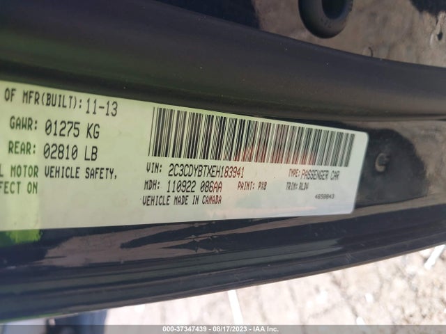 Dodge Challenger R/t Plus 2014 2C3CDYBTXEH183941 Image 9