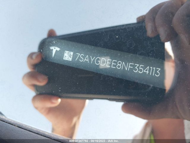 7SAYGDEE8NF354113 Tesla Model Y Long Range