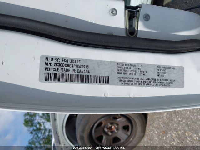 2C3CDXBG4PH529918 Dodge Charger Sxt