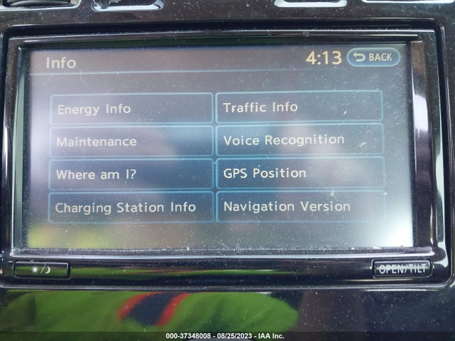 2013 NISSAN LEAF SL VIN: 1N4AZ0CP8DC405827