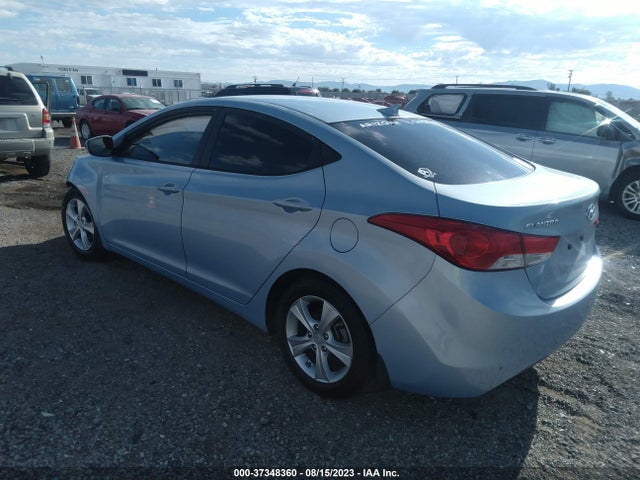 2013 HYUNDAI ELANTRA GLS PZEV VIN: KMHDH4AE9DU848156