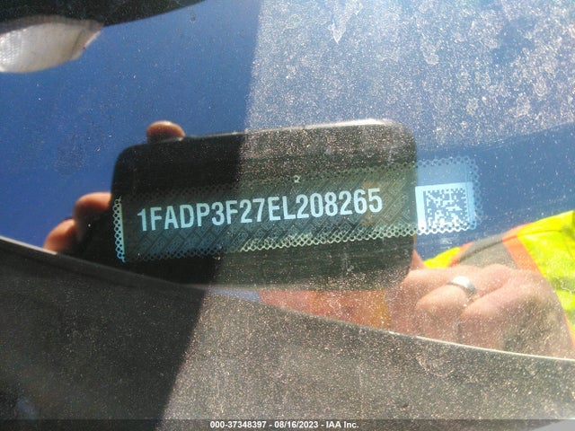 Ford FOCUS SE 2014 1FADP3F27EL208265 Image 9