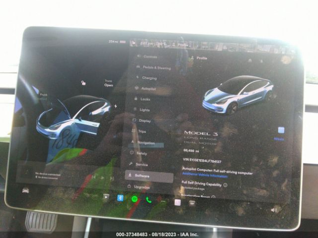 5YJ3E1EB4LF784137 Tesla Model 3 Long Range