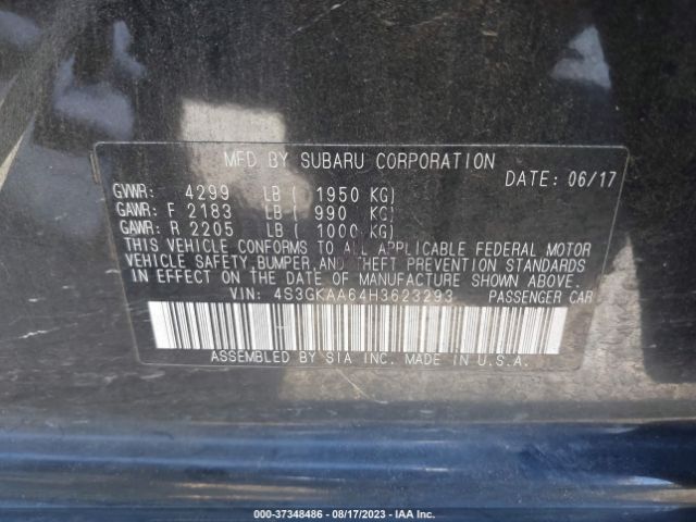 4S3GKAA64H3623293 Subaru Impreza