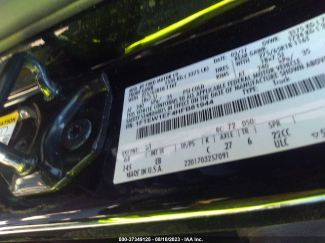 1FTEW1EF4HFB81944 Ford F-150 Xl/xlt/lariat