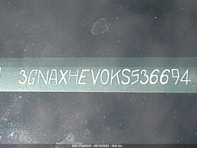 Chevrolet EQUINOX LS 2019 3GNAXHEV0KS536694 Image 9