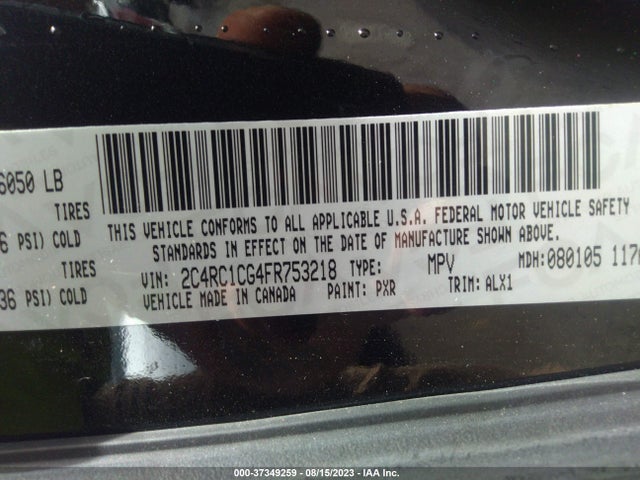 2C4RC1CG4FR753218 Chrysler Town & Country Touring-l