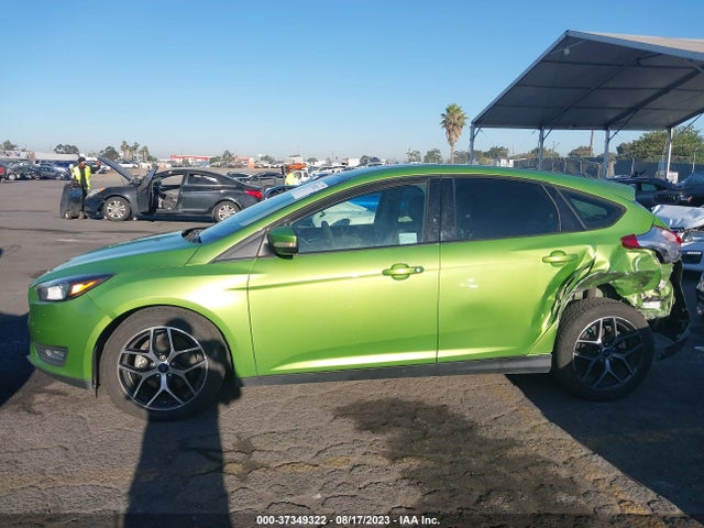 2018 FORD FOCUS SEL VIN: 1FADP3M2XJL244674