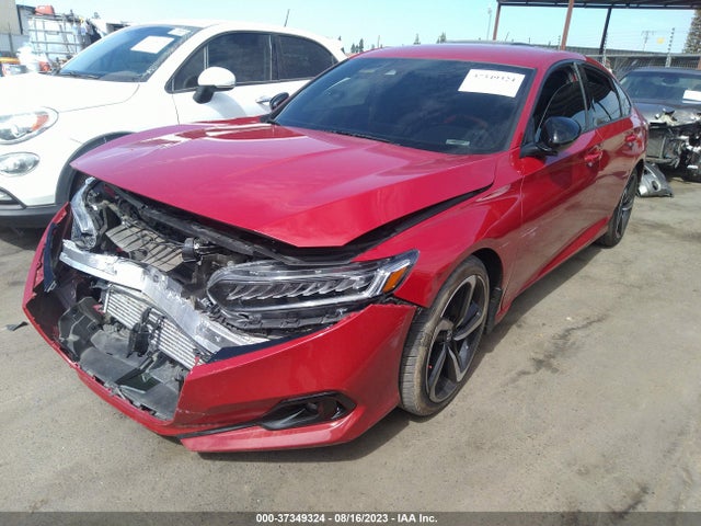 2021 HONDA ACCORD SEDAN SPORT VIN: 1HGCV1F33MA077923