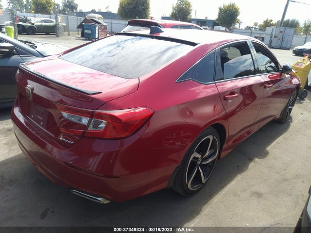 2021 HONDA ACCORD SEDAN SPORT VIN: 1HGCV1F33MA077923