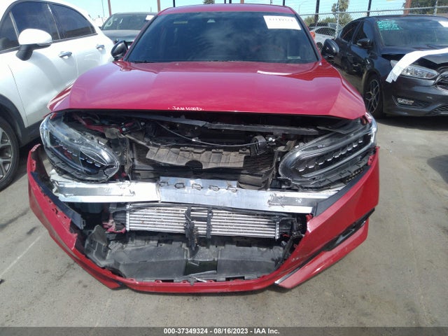 2021 HONDA ACCORD SEDAN SPORT VIN: 1HGCV1F33MA077923