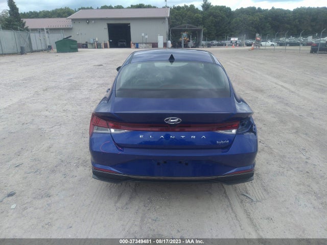 2023 HYUNDAI ELANTRA HYBRID LIMITED VIN: KMHLN4AJ1PU046917