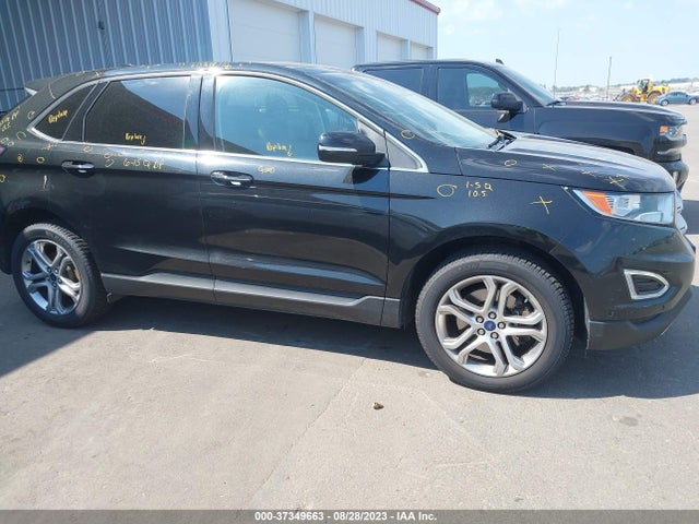 2015 FORD EDGE TITANIUM VIN: 2FMPK4K94FBB55049