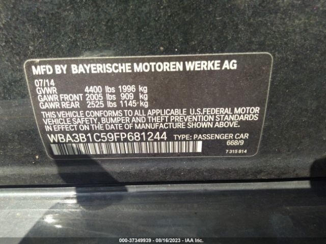 WBA3B1C59FP681244 BMW 3 Series 320i