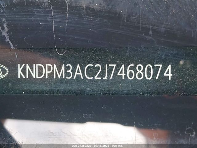 KNDPM3AC2J7468074 KIA Sportage Lx