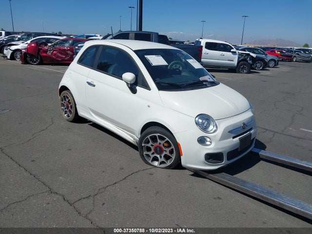 2013 FIAT 500 SPORT VIN: 3C3CFFBR4DT741212