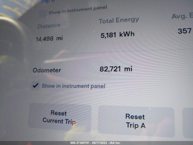 Tesla Model S 75d 2016 5YJSA1E20GF155102 Image 7
