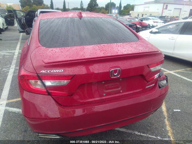 2020 HONDA ACCORD SEDAN SPORT VIN: 1HGCV1F37LA119010