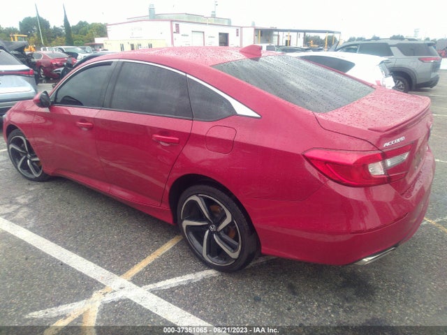 2020 HONDA ACCORD SEDAN SPORT VIN: 1HGCV1F37LA119010