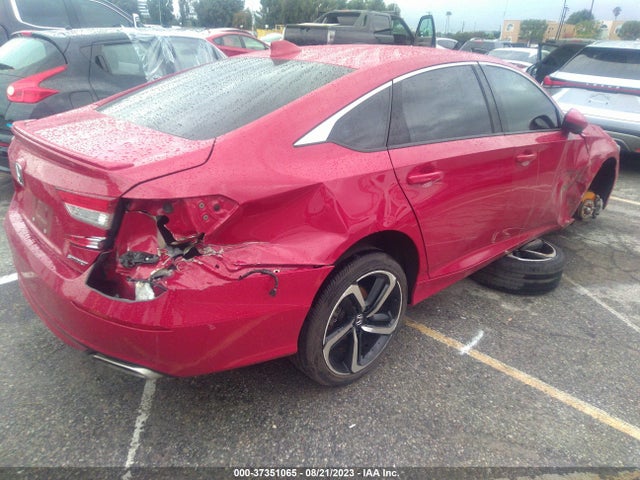 2020 HONDA ACCORD SEDAN SPORT VIN: 1HGCV1F37LA119010