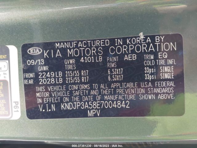 KNDJP3A58E7004842 KIA SOUL +