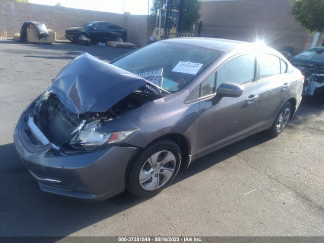 Honda Civic Sedan Lx 2014 2HGFB2F58EH500947 Image 2