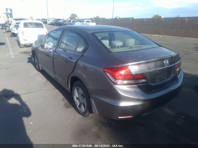 Honda Civic Sedan Lx 2014 2HGFB2F58EH500947 Image 4