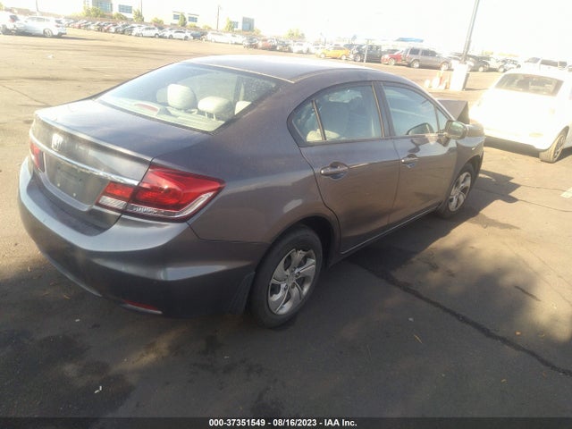 Honda Civic Sedan Lx 2014 2HGFB2F58EH500947 Image 5
