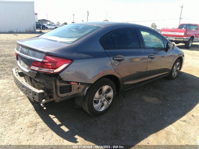 Honda Civic Sedan Lx 2014 19XFB2F58EE275231 Image 4