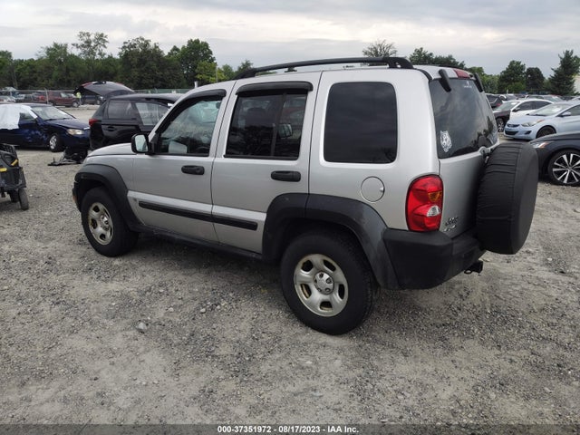 2006 JEEP LIBERTY SPORT VIN: 1J4GL48K56W206031