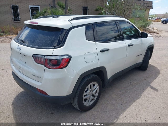2018 JEEP COMPASS SPORT VIN: 3C4NJCABXJT226412