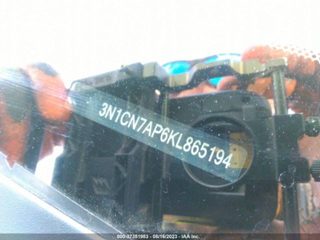 3N1CN7AP6KL865194 Nissan Versa Sedan Sv
