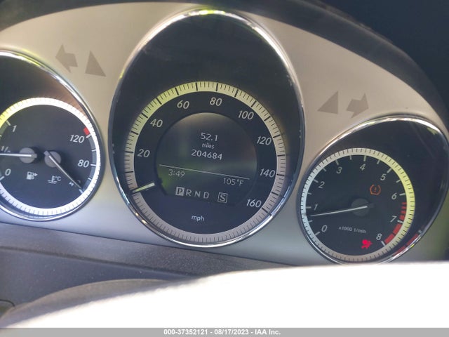 2009 MERCEDES-BENZ C-CLASS 3.0L VIN: WDDGF54X29R078506