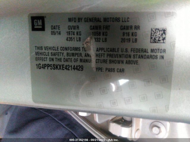 1G4PP5SKXE4214429 Buick Verano