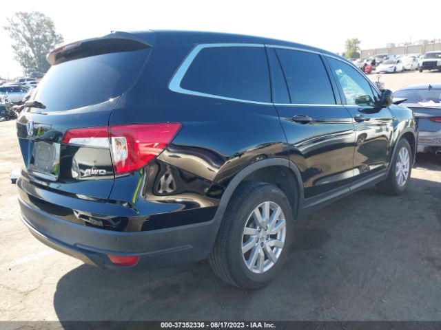 5FNYF6H10KB039631 Honda PILOT LX