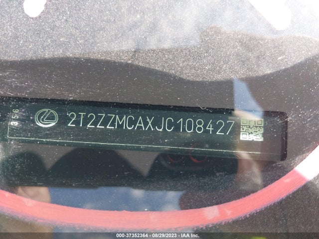 2018 Lexus RX, VIN: 2T2ZZMCAXJC108427