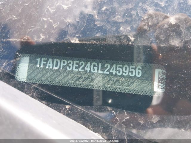 1FADP3E24GL245956 Ford FOCUS S