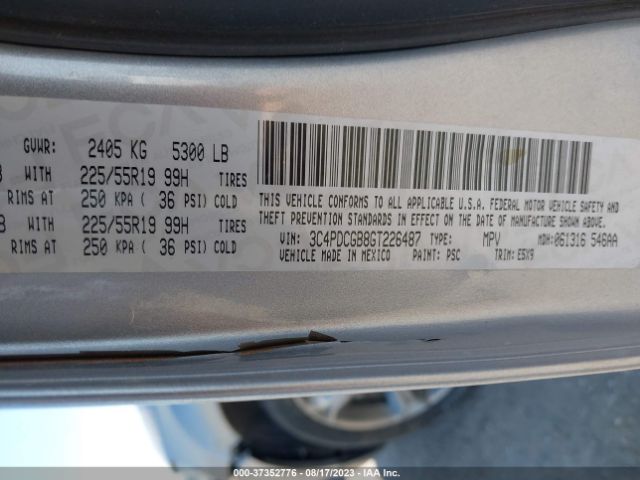 3C4PDCGB8GT226487 Dodge Journey Crossroad