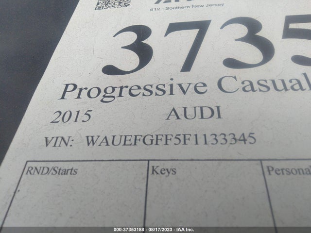 WAUEFGFF5F1133345 Audi A3 2.0t Premium
