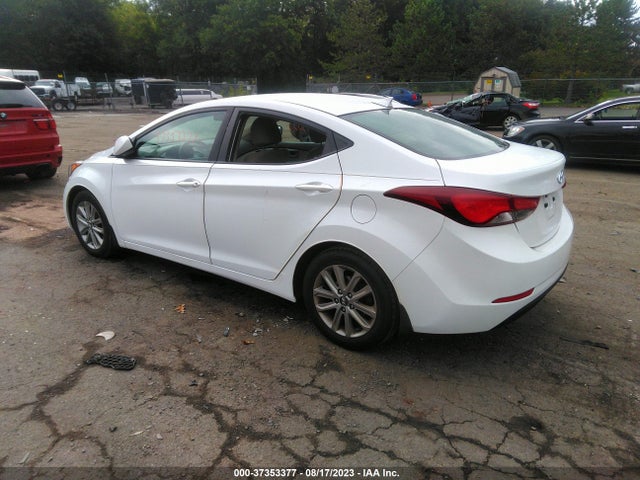 2016 HYUNDAI ELANTRA SE VIN: 5NPDH4AEXGH662502