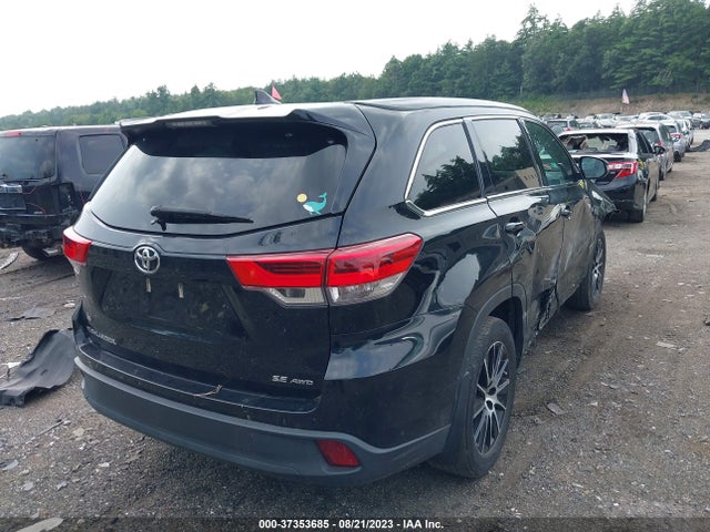Toyota Highlander Xle/se 2017 5TDJZRFH2HS448602 Image 4