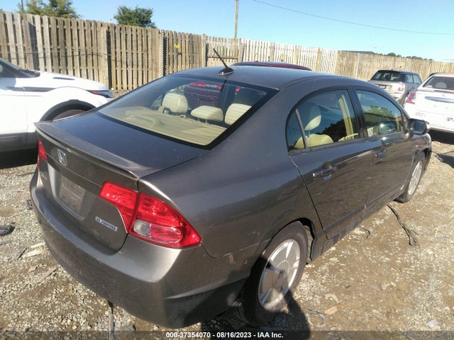 2008 HONDA CIVIC HYBRID VIN: JHMFA36208S023679