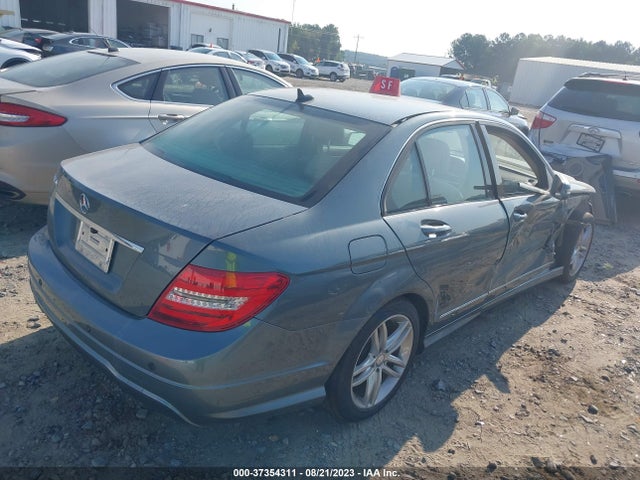 2012 MERCEDES-BENZ C-CLASS C 250 VIN: WDDGF4HB8CR218591