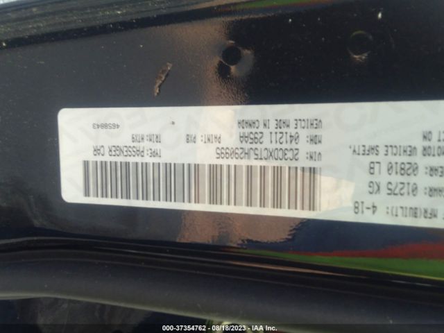 2C3CDXCT5JH290995 Dodge CHARGER R/T