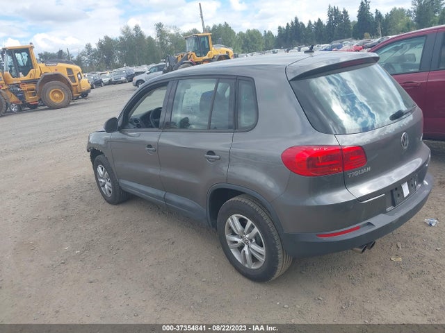 2012 VOLKSWAGEN TIGUAN S VIN: WVGAV7AX6CW001886