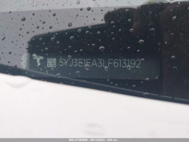 5YJ3E1EA3LF613192 Tesla Model 3 Standard Range